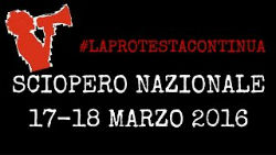 SCIOPERO17 18MARZO2016